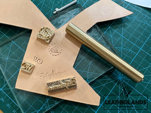 Custom Logo Stamp On Leather Or Other Material/Op Maat Gemaakte Stempel Voor Leer Of Andere