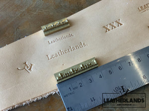 Custom Logo Stamp On Leather Or Other Material Leathercraft Tools