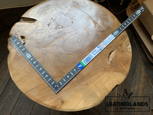 Steel Ruler 02/ Edelmetalen Liniaal (Haaks) Narrow/smal Leathercraft Tools